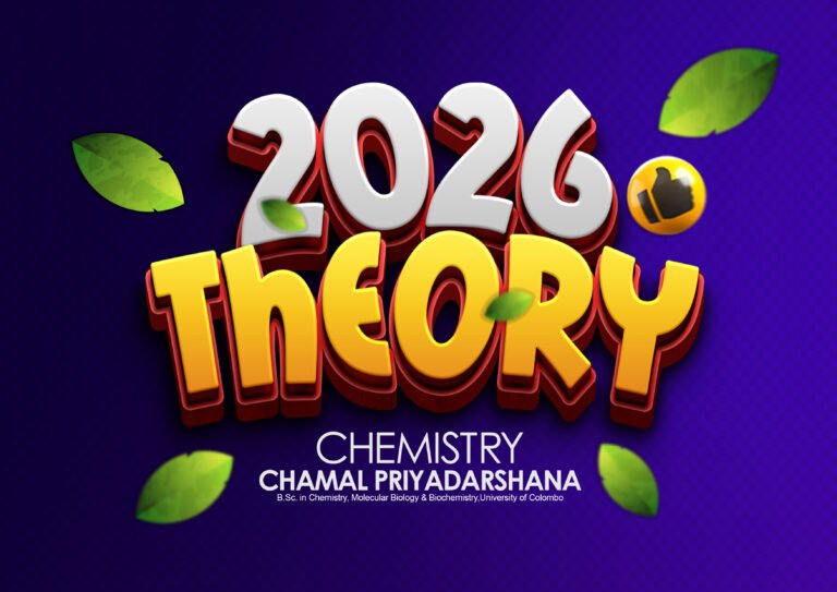 Chemistry 2026 A/L (Theory)